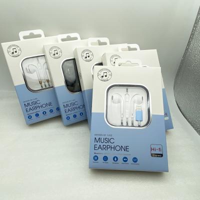 China In-Ear Band Music Headphones Earphone 1.2M High Fidelity Stereo Cable Line Control Earphone For iPhone for sale