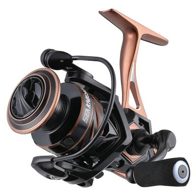 China Straight Mark 2000 SeaKnight 3000 4000 Series NAGA II Metal 5.2:1 Spinning Body Carbon Fiber Reel Fishing Reel Spinning Wheel for sale