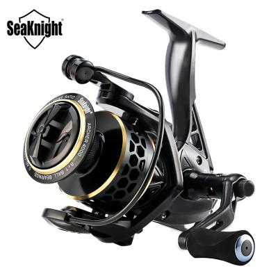 China Aluminum Spinning Wheel Seaknight Archer 8+1BB 2000-6000 5.2:1 4.9:1 13Kg Max Drag Spinning Reel Carp Fishing Straight Reel for sale