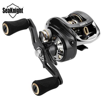 China SeaKnight LUNA Straight 7.6:1 151g 12BB 5KG Baitcasting Fishing Reel C60 Ultralight Carbon Long Mount Fishing Centrifugal Reel Systems for sale