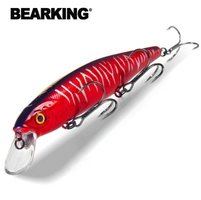 China New Professional Grade ABS Plastic Bearking 128mm Hot Bait 23g Fishing Lures Hard Bait Dive 1.5m Quality Wobblers Minnow for sale