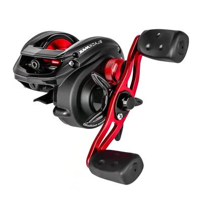 China LEFT HAND Bearking Black Max3 Hand Baitcasting Fishing Reel 5BB 6.4:1 207g Max Drag 8kg Saltwater Right to Left Fishing Tackle for sale