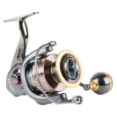 China NEWMAJOR 5.0:1 2000-7000 Interchangeable Left Right Handle Fishing Reel Foldable All Metal Reel Stainless Steel Handle Line Reel Saltwater Fishing Spinning Reel for sale