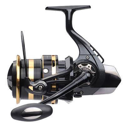 China New NEWMAJOR Big Straight Metal Fishing Reel EA10000 12000 Reel Drag Remote Possibility Strong 4.9:1 Casting Reel Sea Boat Fishing Accesorios for sale