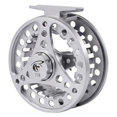 China Newmajor 3/4-5/6-7/8 WEIGHT Fly Fishing Straight Wheel Fly Reel Fly Reel CNC Aluminum Machine Cut Big Die Casting Die Casting 'axis for sale