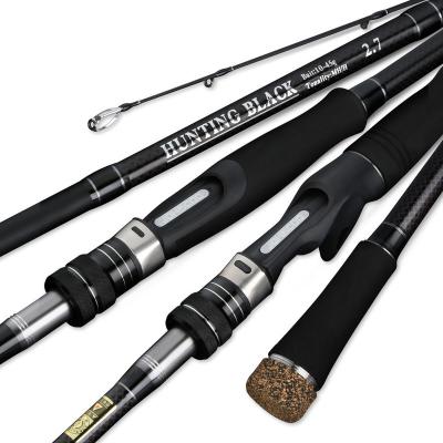 China NEWMAJOR Carbon 2.7m 3.0m Bass Rod Carbon Baitcasting Rod Inshore 3 Section MH H Power Spinning Rod for sale