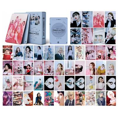 China Wholesale 55pcs/set Europe FORMULA Kpop Twice of LOVE Lomo Card Photo Card for sale