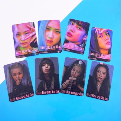 China Europe Kpop Blackpink How You Like That CIA Card Photo Card Lomo Paper Card Collectible for sale