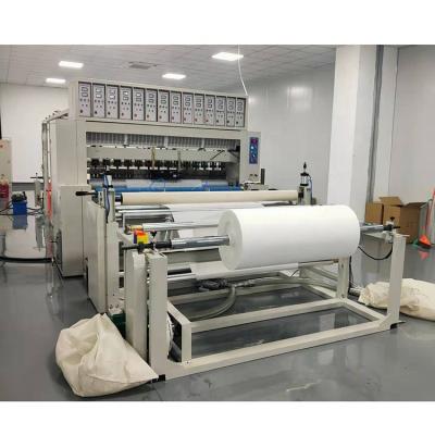 China Head Moved Microfiber Quilted Fabrics Ultrasonic Quilting Machine For Down Jacket /home Cover for sale