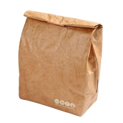 China Waterproof Custom Outdoor Tyvek Paper Bag Cooler Bag Keep Cool Food Delivery Bag With Aluminum Foil for sale