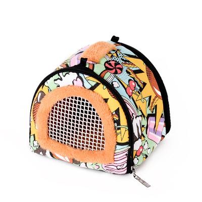 China Other Popular Two Way Openable Type Cross-Body Warm Waterproof Canvas Pet Backpack Carrying Bag for sale