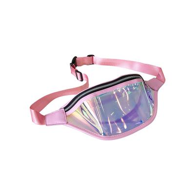 China Anti-theft Transparent Laser Waist Bag Diagonal Bag For TPU Bag Sports Waist Bag Chest for sale