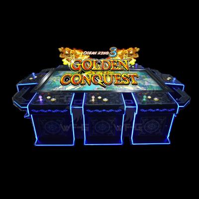 China Metal + 8 Players Acrylic igs Ocean King Golden Conquest Fish Arcade Table Games For Sale for sale