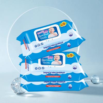 China Baby Wipes Eco-Friendly Baby Wet Products Manufacturers Free Sample Household Skin Care Cloth Wet Wipes FREE SAMPLE for sale