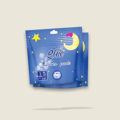 China Printed Menstrual Period Panties Pants Menstrual Sanitary Super Absorption Disposable Use for sale