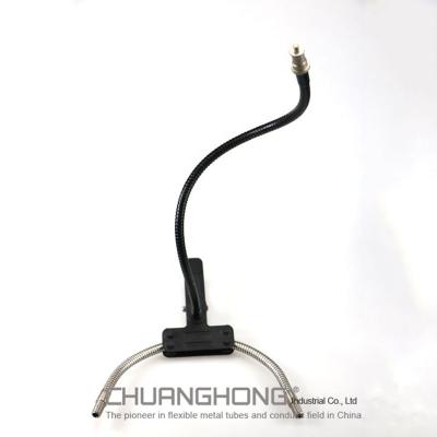 China Phone LED Gooseneck Stand Magnifier With Clamp for sale