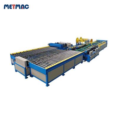 China For Duct Automatic Servo Control Rectangle Air Duct Manufacturing Production Line, HVAC Metal Square AI Duct Making Machine and Auto Manufacturing Line for sale