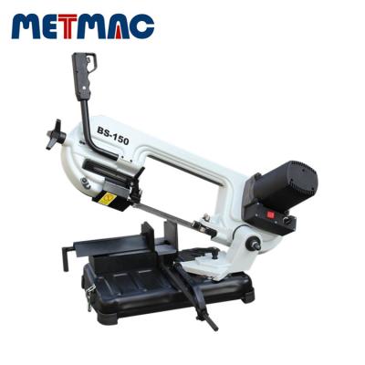 China BS-150 steel Mini Metal Cutting Band Saw, variable speed band saw for metal cutting for sale