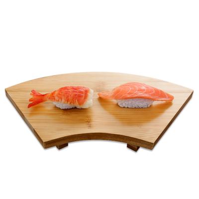 China Viable Wholesale Bamboo Sushi Serving GETA Plate Japanese Wooden Sashimi Tray for sale