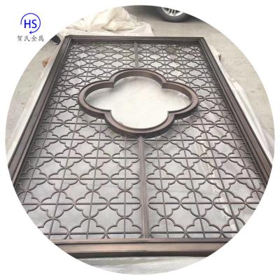 China Durable Panel Beating Laser Cutting Metal Panel Chinese Style Metal Partition for sale