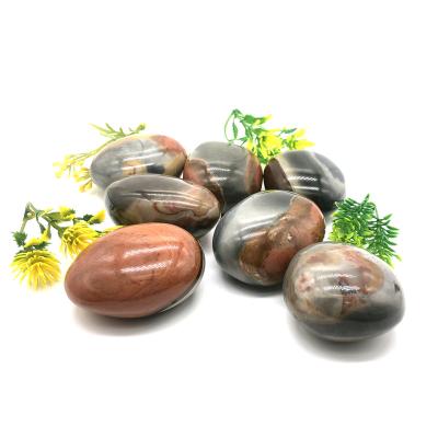 China Europe Bulk Wholesale Natural Crystal Palm Polychrome Palm For Crystal Therapy And Gift for sale