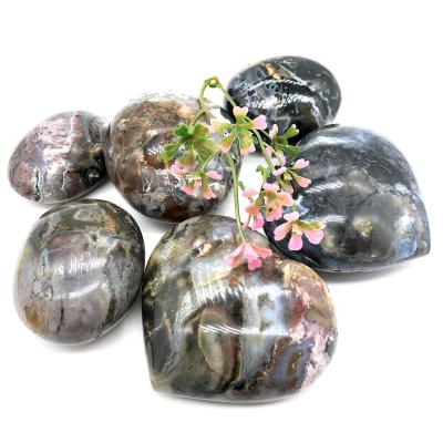 China China Natural Wholesale Crystal Loose Crystal Open Ocean Jasper Palm For Crystal Therapy for sale