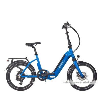 China New Aluminum Alloy 20 Inch 36V Hidden Battery 350W Electric City Bicycle 350W Electric Folding Bicycle for sale