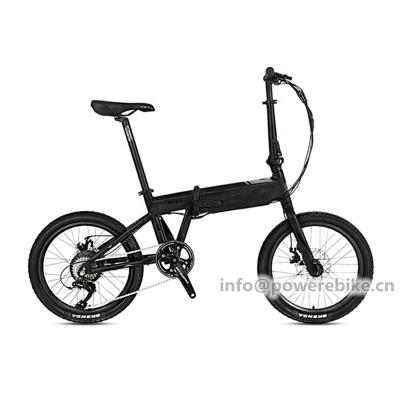 China 2021 New Aluminum Alloy City Swap Electric Ebike 20inch Hidden Bike For Electric Folding Bike for sale