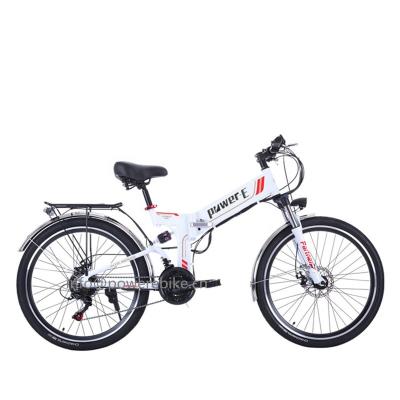 China 48V Alloy 48V 12Ah Battery Hidden Sports Bike 350W Cheap Electric Inclined Mountain Bike 500W Aluminum Peak for sale