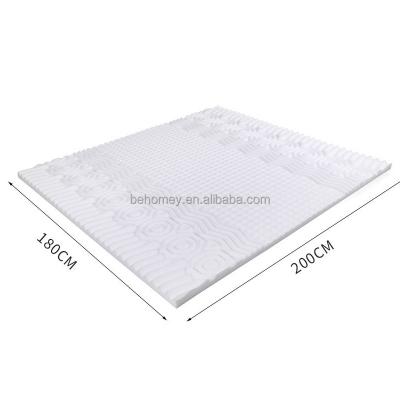 China Hotel Mattress Manufacturer Zero Pressure Memory Foam Mattress Foldable 7 Zones High Density And Cheap Rebound Mattress Sheet Colchon for sale