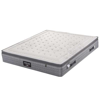 China Cheap Foldable Mattress King Size Mattress 3D Air Mesh Hybrid European Design Pocket Spring Bed Mattress In A Box colchao for sale