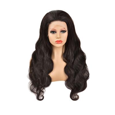 China Invisible Body Wave For Body Wave Mink Vendors Remy High Quality 12-28 Inch Kinky Curly Lace Front Wig Afro Human Body Wave Women for sale