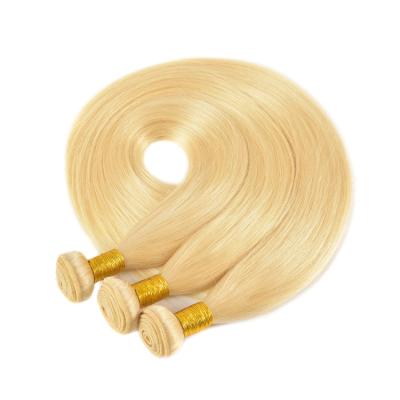 China Wholesale Brazilian Double Straight Mink Raw Virgin Vietnamese Straight Hair Bundles 10A 613 Blonde Human Hair Bundles With Closure Seller for sale