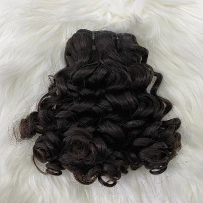 China Fumi Curls Vietnamese Drawn Fumi Curls Hair Bundles With SDD Super Double Hair Closure, Vietnam Fumi Pixie Curls for sale