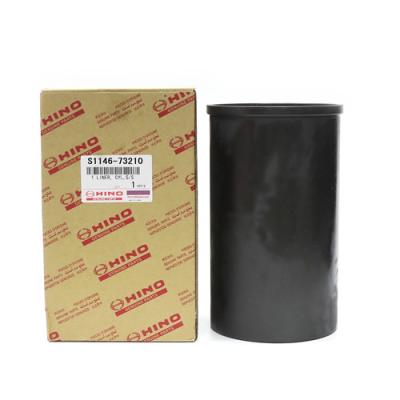 China S1146-73210 J05E/J08E construction machinery parts cylinder liners for KOBELCO SK330-8/SK320-8/SK350-8/SK200-8/SK250-8/SK260-8 engine J05E/J08E for sale