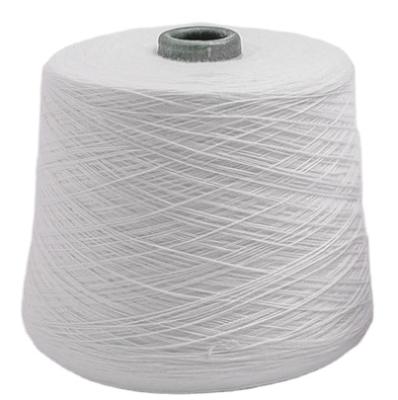 China Ring Spun Yarn 40s Raw White 100% Polyester Core Virgin for sale