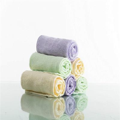 China Baby Face Washcloth Ultra Soft Super QUICK DRY Absorbent Bamboo Towel for sale