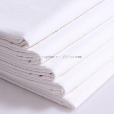 China Waterproof High Quality Polycotton Bleached White Shirt Fabric for sale