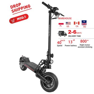 China [EU STOCK] PRO Fat Free Shipping Folding Unisex 800W 48V 13AH 50KM Max Range KUGOO G2 Duty Tire 50km/h Max Speed ​​Electric Scooters for sale