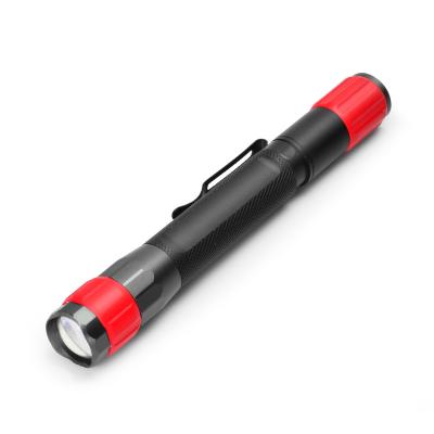 China Camping Enegency Rechargeable Battery 140 Lumen Super Bright LED Tactical Pen Flashlights White Light for sale