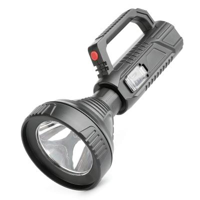 China Ultra High Efficiency 350 Lumens LED VCAN 5W LED Lithium Ion Battery ABS Waterproof Rechargeable LED Torch Flashlight for sale