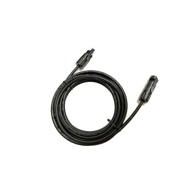 China Hot Selling Solar Power Station Adapter Cable DC-DC PV 6mm2 30A 6.1meter 20FT Dual Wire With Connector for sale