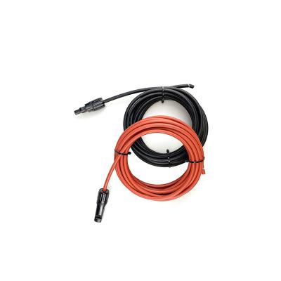 China Easy 14AWG 2.5mm2 1msolar high quality cable with connector DC-00 male and female photovoltaic extension line for sale