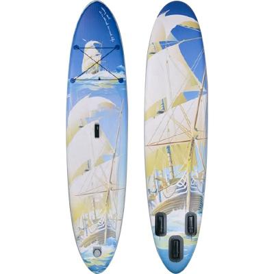 China Cheap Price Inflatable Water Surfboard Sip Camouflage Backpack Inflatable Paddle Board for sale