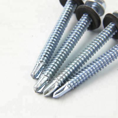 China Cheapest Galvanized Pan Din 7504k Hex Head Self Drilling Screw for sale