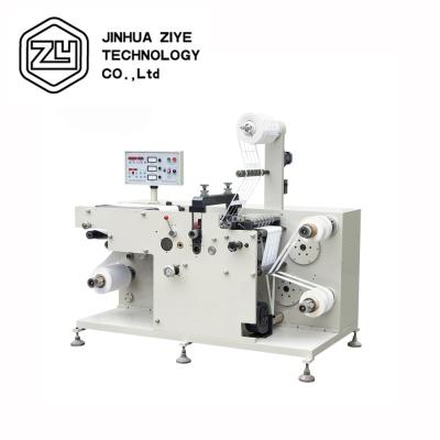 China food & Beverage Plant DES320T1 High Speed ​​Adhesive Label Die Cutting Machine With Rotary Die Cutting Machine for sale