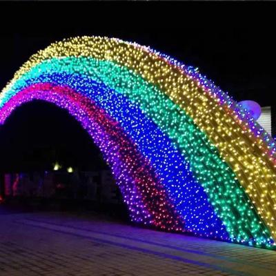 China LED String Light Can Be Linked With Warm White LED Light String Christmas Decoration Rope Lamp LED Curtain Lamp for sale