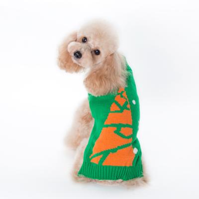 China Reflective pet supplies cute Christmas color theme pet sweater clothes. for sale