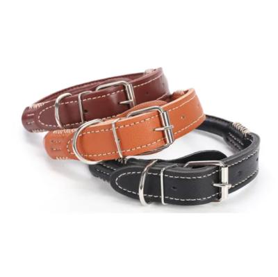 China High Quality Thoughtful Genuine Leather Pet Products Pet Accessories Dog Product Dog Collar And Leash for sale