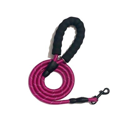 China Wholesale Improved Reflective Version Strong Climbing Reflective Nylon Dog Leash for sale